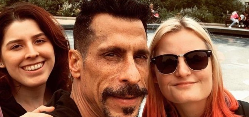 Danny Wood with daughter chance and vega