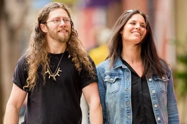 Joshua Bam Bam Brown with his long-time girlfriend Allison Kagan