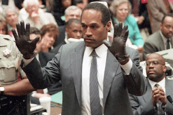 O.J Simpson after release from custady in 2017.