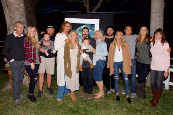 Cassandra Marino daughter of Caitlyn Jenner with all family members