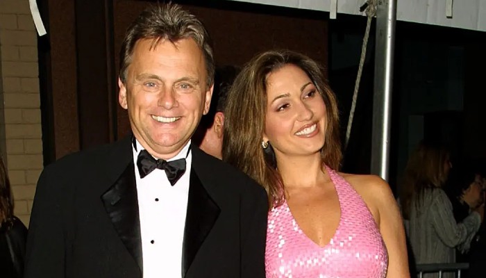 Pat Sajak with his wife Lesly Brown